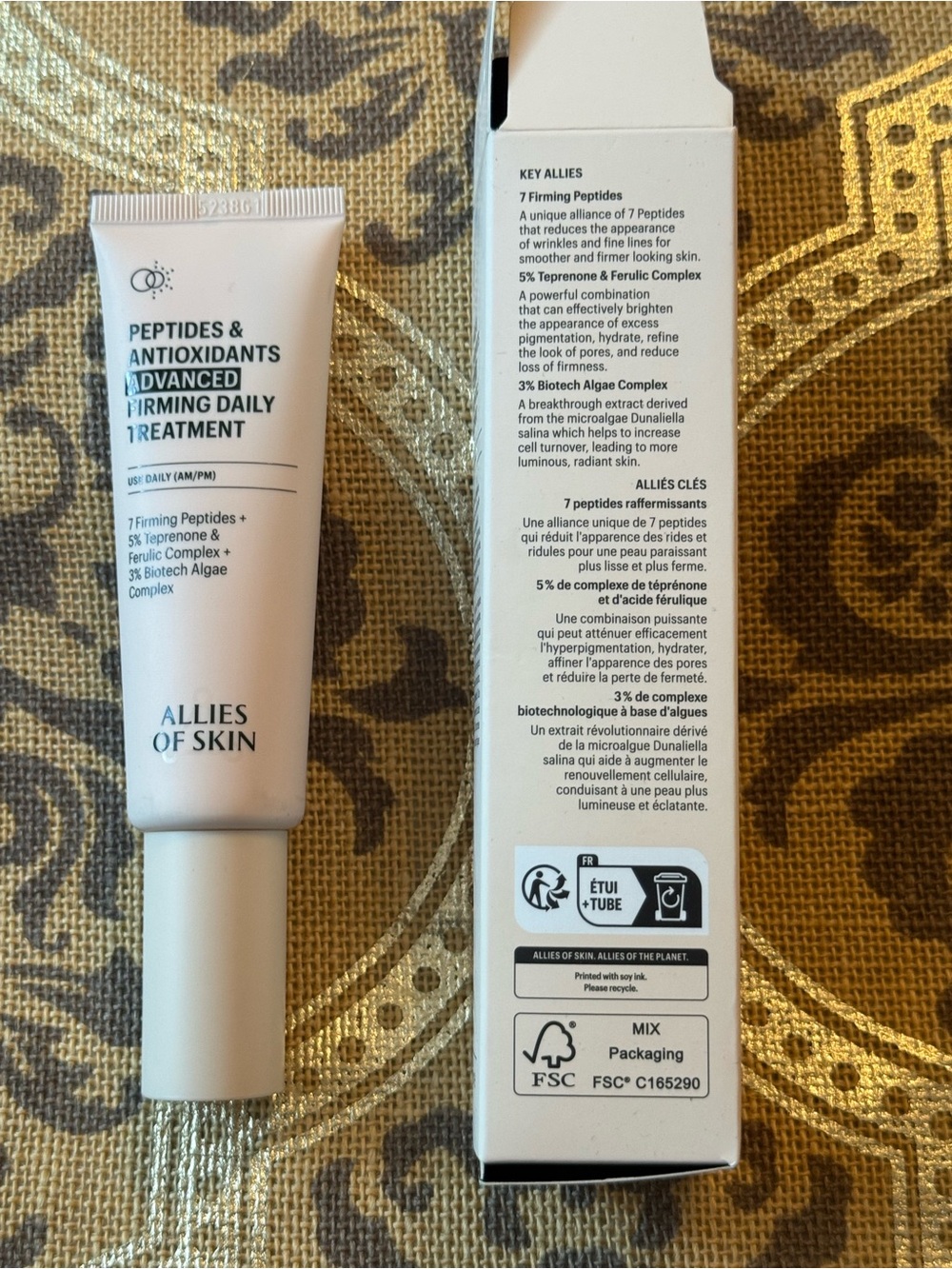 Allies of Skin Peptides & Antioxidants Advanced Firming Daily Treatment